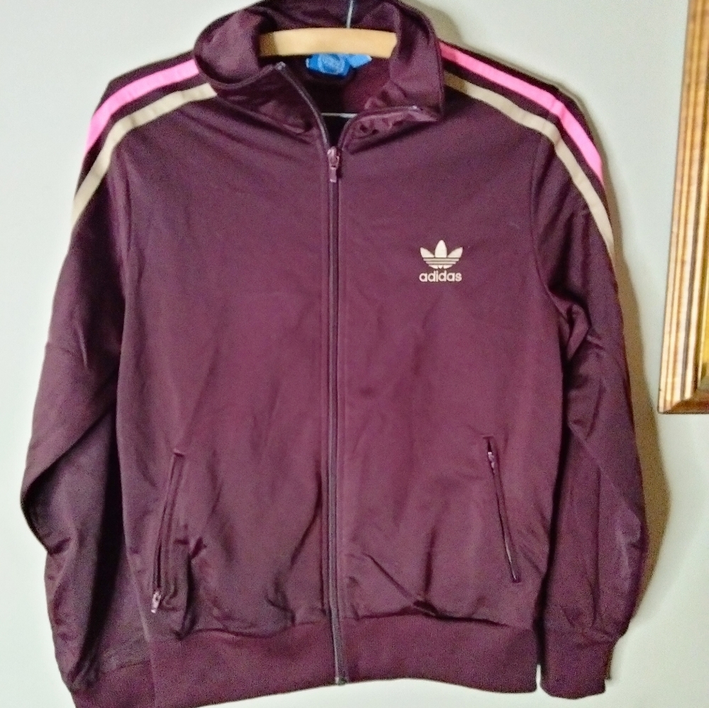 - Adidas Sweatsuit Top is L Bottom M